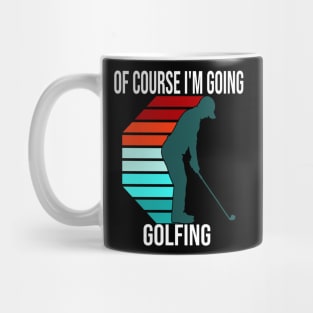 funny golf designs Mug